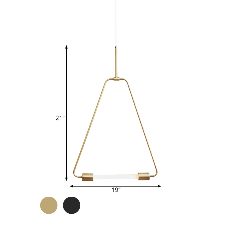 Gold 1 Head Anhänger Lampe Industrial Metall Runde hängende Deckenleuchte  mit Pflanzendekoration - Clearhalo