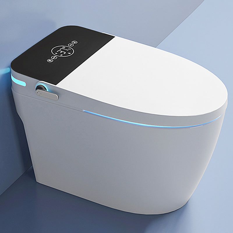 Deodorizing Floor Standing Bidet White Ceramic Elongated n Tankless Black White Clearhalo 'Bathroom Remodel & Bathroom Fixtures' 'Bidets' 'Home Improvement' 'home_improvement' 'home_improvement_bidets' 'Toilets & Bidets' 7889943