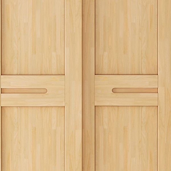 Freestanding Solid Wood Wardrobe Modern Wardrobe Armoire with 2 Doors and 1 Drawer Clearhalo 'Armoires & Wardrobes' 'armoires_wardrobes' 'Bedroom Furniture' 'furn' 'furn_armoires_wardrobes' 'Furniture' 1200x1200_0000809f-e5fc-4b7e-bc69-70fb5343e9b2