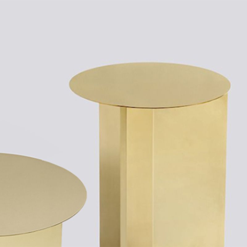 Modern stijl uit het midden van de eeuw multi-kleuren selectie van metalen salontafel