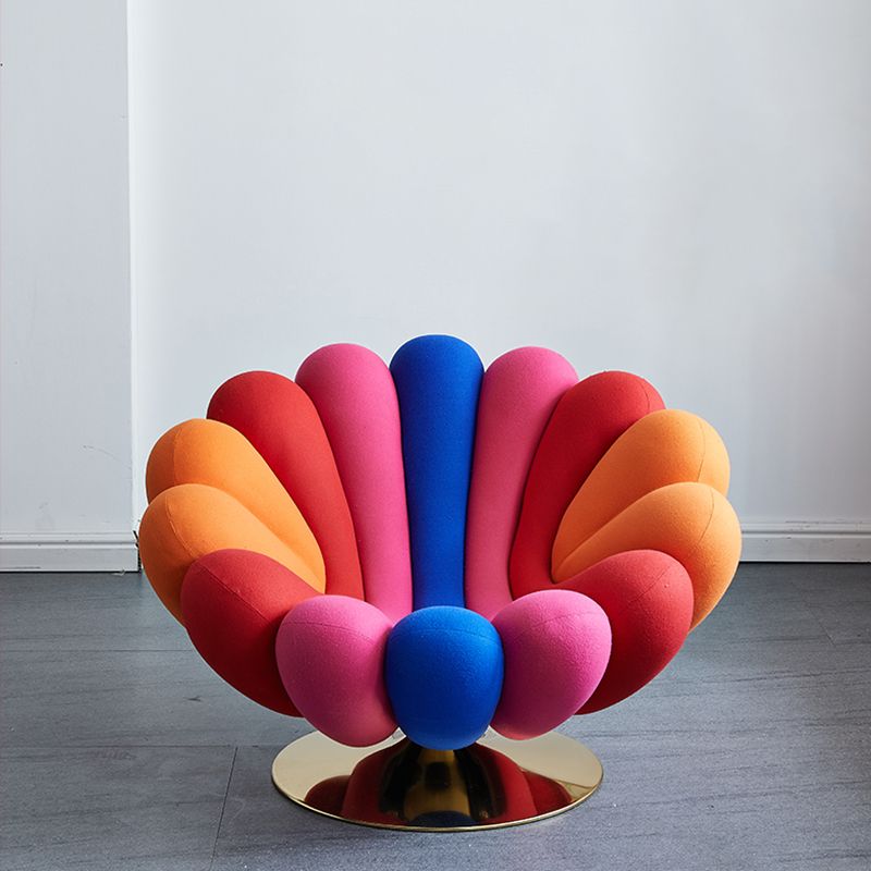 Camouflage Chair Round Base Style Lounge Accent Chair for Living Room Clearhalo 'Accent Chairs' 'accent_chairs' 'Chairs & Seating' 'furn' 'furn_accent_chairs' 'Furniture' 'Living Room Furniture' 1200x1200_00028249-8a9b-4ca4-8bbd-93f204d2bab6