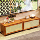 Enclosed Storage TV Console Scandinavian TV Media Console for Living Room Clearhalo 'furn' 'furn_tv_stands_entertainment_centers' 'Furniture' 'Living Room Furniture' 'TV Stands & Entertainment Centers' 'TV Stands & Media Storage Furniture' 'tv_stands_entertainment_centers' 1200x1200_0007c9d0-7a5a-485b-9252-c92cafddb144