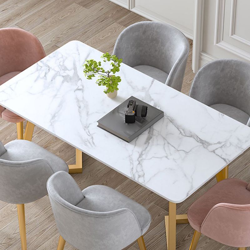 Table à manger de luxe traditionnelle Table du site de salle à manger en pierre pour la maison