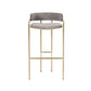 Modern Indoor Upholstered Bar Stool Low Back Footrest Counter Stool Clearhalo 'Bar Furniture' 'Bar Stools' 'bar_stools' 'furn' 'furn_bar_stools' 'Furniture' 'Kitchen & Dining Furniture' 1200x1200_00089a9a-a3ee-4ab5-9275-8cf1eaf688b1