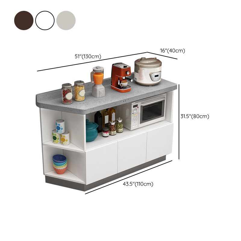 Contemporary Dining Server Kitchen Buffet Server Cabinet with Storage Clearhalo 'buffet_sideboard' 'Buffets & Sideboards' 'furn' 'furn_buffet_sideboard' 'Furniture' 'Kitchen & Dining Furniture' 1200x1200_00094331-788f-4d95-83f4-f264274484c7