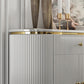 Glam Style Sideboard Buffet Faux Marble Cabinets Buffet Sideboard Clearhalo 'buffet_sideboard' 'Buffets & Sideboards' 'furn' 'furn_buffet_sideboard' 'Furniture' 'Kitchen & Dining Furniture' 1200x1200_000ac3a3-9860-4c74-a115-84d01b8a0f4f