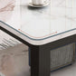 Rectangular Glass 4 Legs Coffee Cocktail Table with Storage Shelf Clearhalo 'Coffee & Accent Tables' 'Coffee Tables' 'coffee_tables' 'furn' 'furn_coffee_tables' 'Furniture' 'Living Room Furniture' 1200x1200_000adf9f-8c6d-4fb8-9d3a-e2b2bc5d7e1e