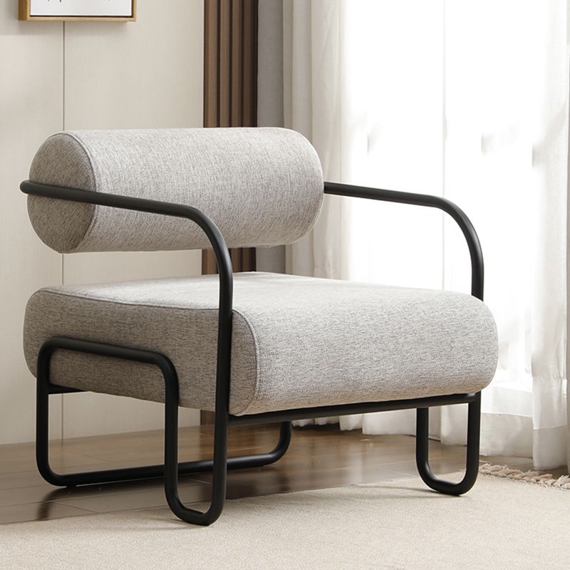 31.50 "de ancho silla de sofá de estilo contemporáneo con la silla de brazo con respaldo fijo