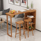 Modern Pub Height Dining Table Natural Pine Counter Height Table Clearhalo 'Bar Furniture' 'Bar Tables' 'bar_tables' 'furn' 'furn_bar_tables' 'Furniture' 'Kitchen & Dining Furniture' 1200x1200_000e03f7-dd2e-4527-baed-fb2bf24b618e