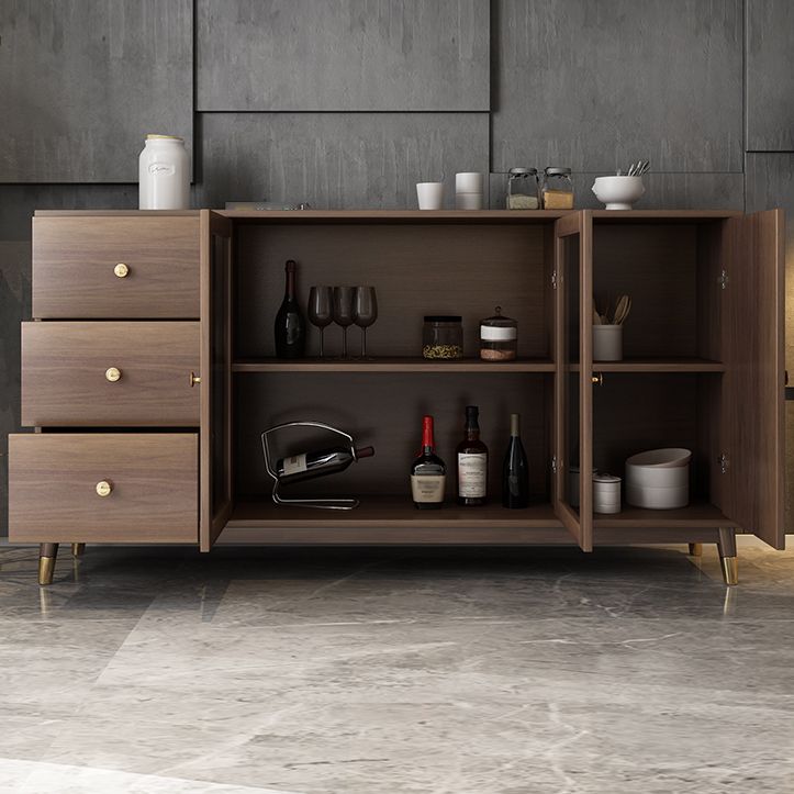 Armadio moderno armadio artificiale Cucina in legno artificiale Sideboard per sala da pranzo