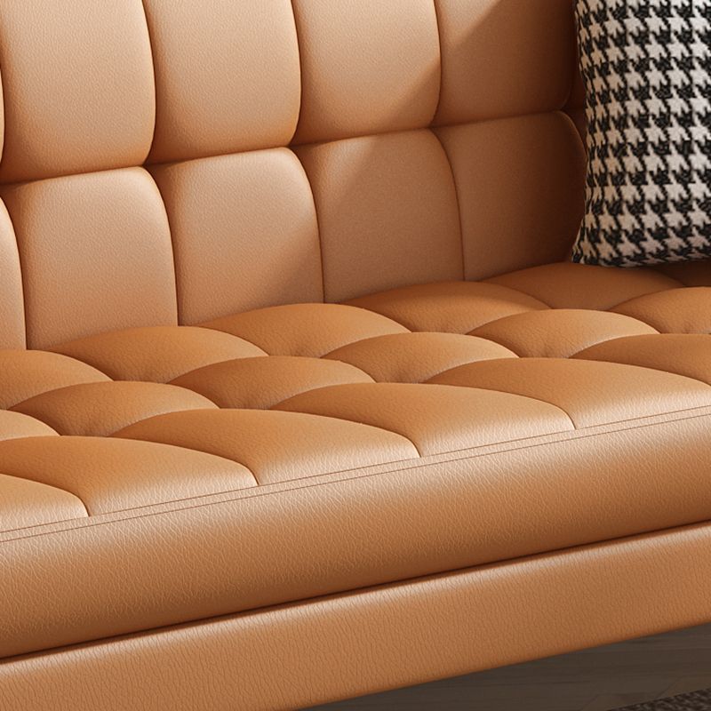 Cuscini di divano di braccia quadrati industriali inclusi il divano posteriore con gambe metalliche