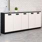 Wood Filing Cabinet Contemporary File Cabinet with Storage for Home or Office Clearhalo 'Filing Cabinets' 'filling_cabinets' 'furn' 'furn_filling_cabinets' 'Furniture' 'Office Furniture' 1200x1200_00149100-e35c-499b-8b93-3158922696e6