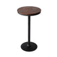 Ensemble de table de bar en bois industriel, ensemble de comptoir fixe 1/2/3/4/5 pièces