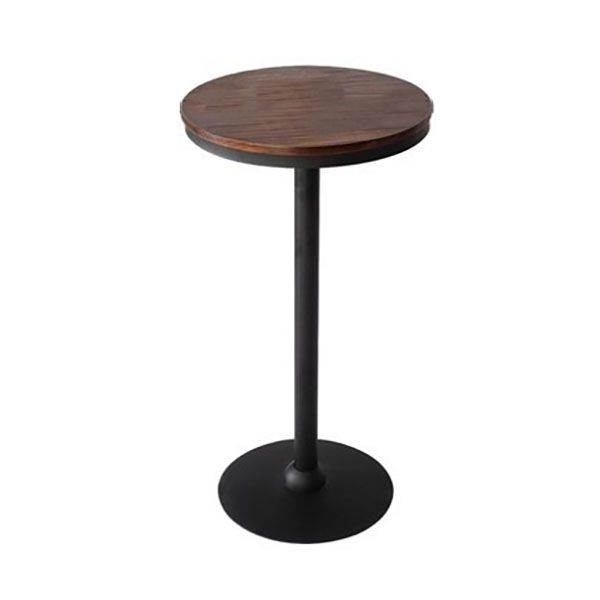 Ensemble de table de bar en bois industriel, ensemble de comptoir fixe 1/2/3/4/5 pièces