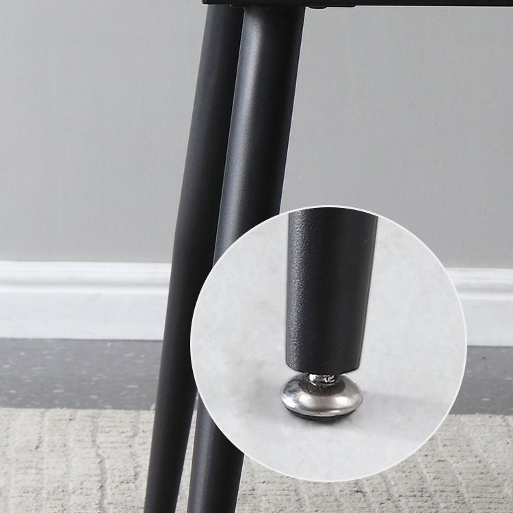 Modern Style Sintered Stone Dining Table White Round Home Table with 4 Legs Clearhalo ' dining_table' 'Dining Tables & Seating' 'Dining Tables' 'Furniture' 'furniture_dining_table' 'Kitchen & Dining Furniture' 'kitchen&dining_furn' 'kitchen' 'kitchen_dining_table' 1200x1200_0017c177-addf-43de-8465-bb17a9fd876a