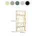 Metal Etagere Bookshelf Scandinavian Open Back Bookcase with Shelves Clearhalo 'Bookcases' 'furn' 'furn_bookcases' 'Furniture' 'Office Furniture' 1200x1200_00190ae3-8a4b-4539-92b2-5ec662401483