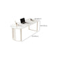 Peninsula Stone Top Office bureau de style moderne de style de style pour le bureau