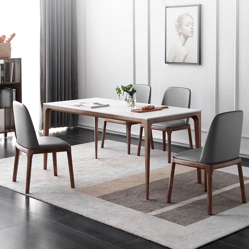 Minimalist 1/4/5/7 Pieces Sintered Stone Dining Room Set Dining Chairs Set for Kitchen Clearhalo 'Dining Room Sets' 'Dining Tables & Seating' 'dining_room_set' 'furn' 'furn_dining_room_set' 'Furniture' 'furniture_dining_room_set' 'Kitchen & Dining Furniture' 'kitchen&dining_furn' 'kitchen' 1200x1200_001df645-5aea-456b-a7cf-0aa1a22de482