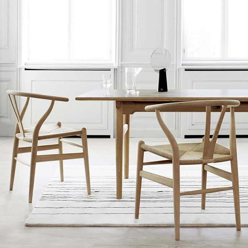 Contemporary Style Ash Wood Chair Dining Room Fork Bone Back Chairs Set Clearhalo ' kitchen&dining_furn' 'Dining Chairs' 'Dining Tables & Seating' 'dining_chair' 'furn' 'furn_dining_chair' 'Furniture' 'furniture_dining_chair' 'Kitchen & Dining Furniture' 'kitchen' 1200x1200_0023c34f-fc26-4a20-b3e5-d7d4cd31ba4b