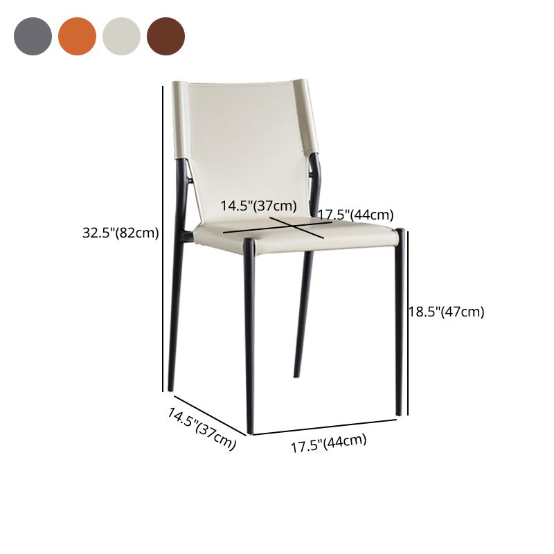Modern Style Home Side Chair Solid Back Upholstered Dining Room Chair (Set of 2) Clearhalo ' kitchen&dining_furn' 'Dining Chairs' 'Dining Tables & Seating' 'dining_chair' 'furn' 'furn_dining_chair' 'Furniture' 'furniture_dining_chair' 'Kitchen & Dining Furniture' 'kitchen' 1200x1200_0026c49d-bb13-4667-8f9c-b4cdb986254a