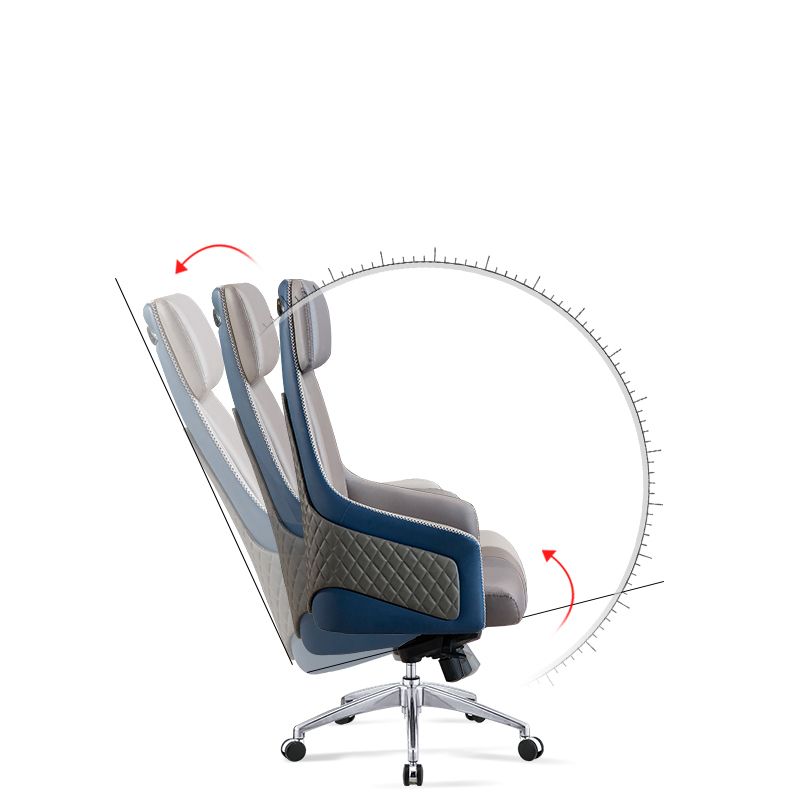 Modern Faux Leather Managers Chair High Back Office Executive Chair Clearhalo 'furn' 'furn_office_chair' 'Furniture' 'Office Chairs' 'Office Furniture' 'office_chair' 1200x1200_002715d0-aac9-4c37-810d-5aad107a83bb
