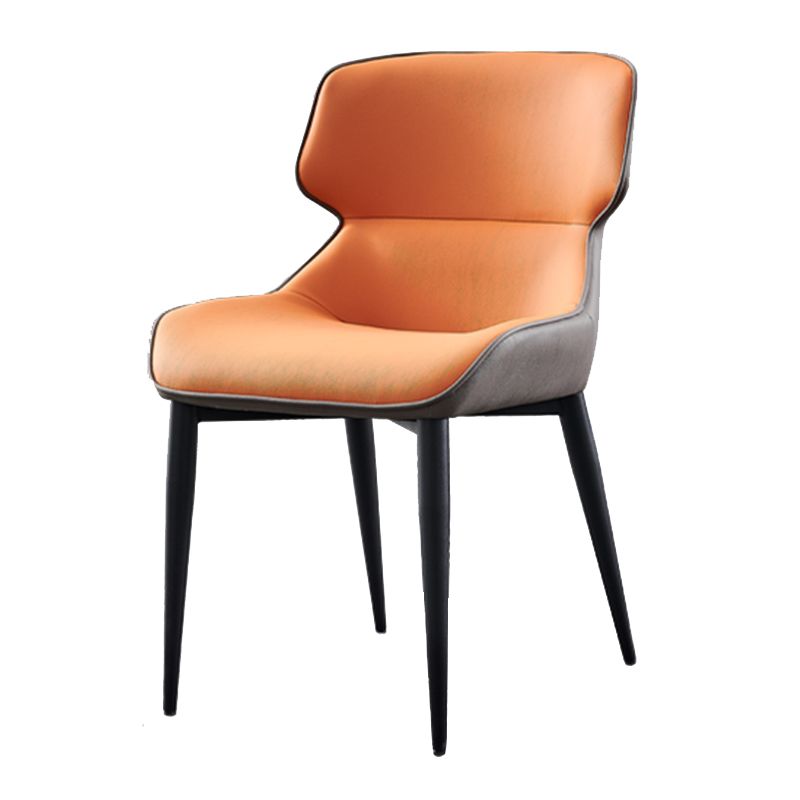 Industrial Metal Dining Room Chairs Wingback Parsons Chair for Home Use (Set of 2) Clearhalo ' kitchen&dining_furn' 'Dining Chairs' 'Dining Tables & Seating' 'dining_chair' 'furn' 'furn_dining_chair' 'Furniture' 'furniture_dining_chair' 'Kitchen & Dining Furniture' 'kitchen' 1200x1200_002e6d9b-ed9f-4c9e-b976-b4a83d0394c2