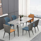 Rectangle Grey Tone Dining Table Sintered Stone Table Simplicity with 4 Legs Clearhalo 'Dining Tables & Seating' 'Dining Tables' 'dining_table' 'furn' 'furn_dining_table' 'Furniture' 'furniture_dining_table' 'Kitchen & Dining Furniture' 1200x1200_002eaac5-c389-4691-b01a-2eecb8d4564b
