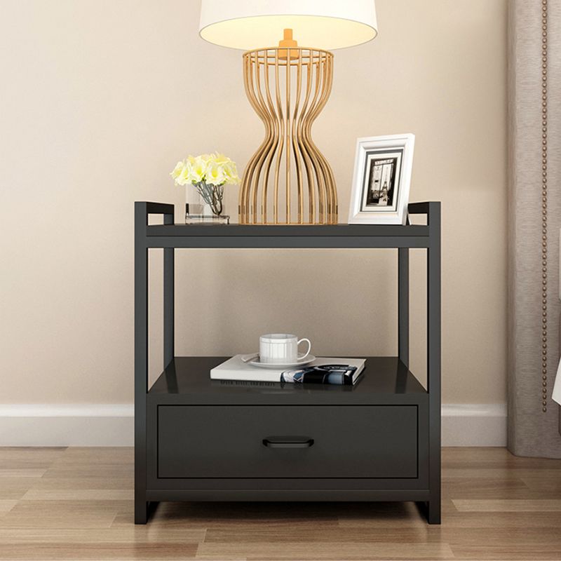 Wooden Bed Nightstand Contemporary Accent Table Nightstand with Drawer Clearhalo 'Bedroom Furniture' 'furn' 'furn_night_stand' 'Furniture' 'night_stand' 'Nightstands' 1200x1200_0030d26f-26b7-4e14-bc63-e4b75f23aa0b