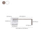 Extendable Rectangle Dining Table Wood Frame Dining Table for Dining Room