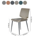 Contemporary Style Leather Dining Chairs Armless Solid Back Chair for Kitchen Clearhalo ' kitchen&dining_furn' 'Dining Chairs' 'Dining Tables & Seating' 'dining_chair' 'furn' 'furn_dining_chair' 'Furniture' 'furniture_dining_chair' 'Kitchen & Dining Furniture' 'kitchen' 1200x1200_00343035-ac02-4160-ab41-2214ee0de90f