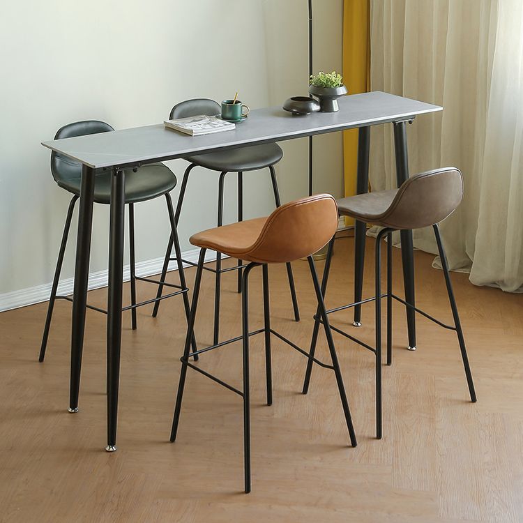 1/2/3/5 Pieces Pub Dining Set Rectangular Table and Stool Set Clearhalo 'Bar Furniture' 'furn' 'furn_home_bar_bar_sets' 'Furniture' 'Home Bars & Bar Sets' 'home_bar_bar_sets' 'Kitchen & Dining Furniture' 1200x1200_00353e2f-9dd2-40d5-86cd-316545258f9b