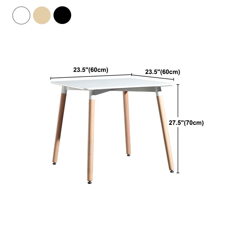 Industrial Style Dining Table MDF 4 Legs Dining Site Table for Dining Room Clearhalo ' dining_table' 'Dining Tables & Seating' 'Dining Tables' 'furn' 'furn_dining_table' 'Furniture' 'furniture_dining_table' 'Kitchen & Dining Furniture' 'kitchen&dining_furn' 'kitchen' 'kitchen_dining_table' 1200x1200_003e9d86-f3d2-43cd-82e8-c473449fa73b