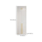 White Colour Wardrobe Wooden 1 Drawer Wardrobe Closet for Bedroom