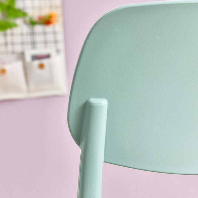 Contemporary Plastic Side Chair Indoor-Outdoor Open Back Chair Clearhalo 'Dining Chairs' 'Dining Tables & Seating' 'dining_chair' 'furn' 'furn_dining_chair' 'Furniture' 'furniture_dining_chair' 'Kitchen & Dining Furniture' 1200x1200_0042ce8d-9f58-471c-af51-601ca61128b2