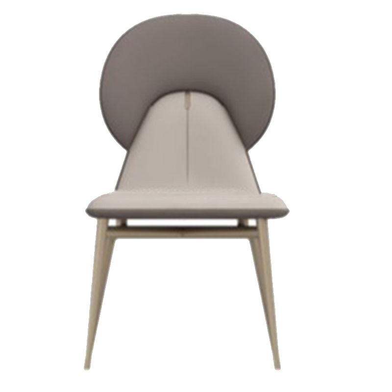 ホーム用の光沢のある白い石のダイニングテーブルセット1/5ピースモダンなディネットセット