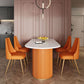Traditional Luxury Dining Table White Sintered Stone Double Pedestal Dining Table Clearhalo ' dining_table' 'Dining Tables & Seating' 'Dining Tables' 'furn' 'furn_dining_table' 'Furniture' 'furniture_dining_table' 'Kitchen & Dining Furniture' 'kitchen&dining_furn' 'kitchen' 'kitchen_dining_table' 1200x1200_00491772-873d-42ba-ba28-c418acbd3aae