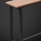 Industrial Metal Base Bar Table Pub Height Dining Table for Outdoor Clearhalo 'Bar Furniture' 'Bar Tables' 'bar_tables' 'furn' 'furn_bar_tables' 'Furniture' 'Kitchen & Dining Furniture' 1200x1200_004a4e19-4c04-47a3-9abe-aa193cb0c0dd