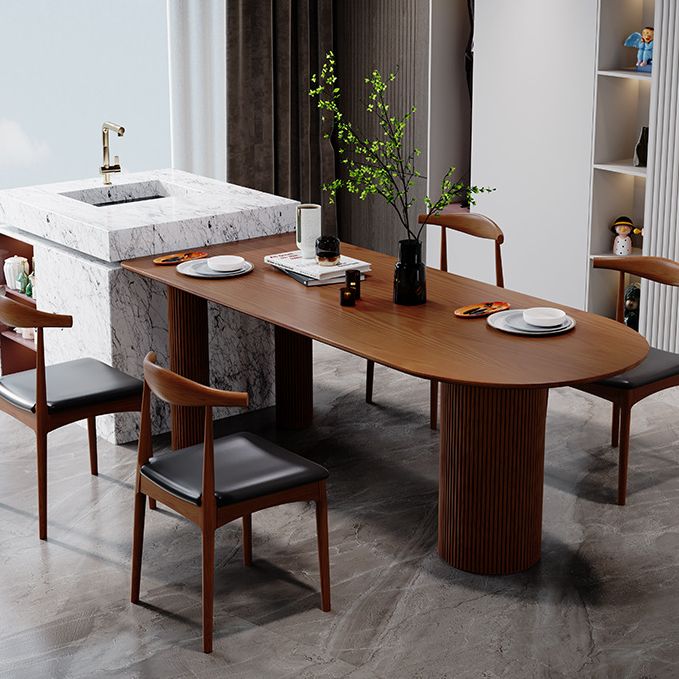 Pine Solid Wood Dining Table Contemporary Style Dining Site Table with 3 Legs Clearhalo ' dining_table' 'Dining Tables & Seating' 'Dining Tables' 'furn' 'furn_dining_table' 'Furniture' 'furniture_dining_table' 'Kitchen & Dining Furniture' 'kitchen&dining_furn' 'kitchen' 'kitchen_dining_table' 1200x1200_004d4d2c-7442-4312-a340-17c4213c059a