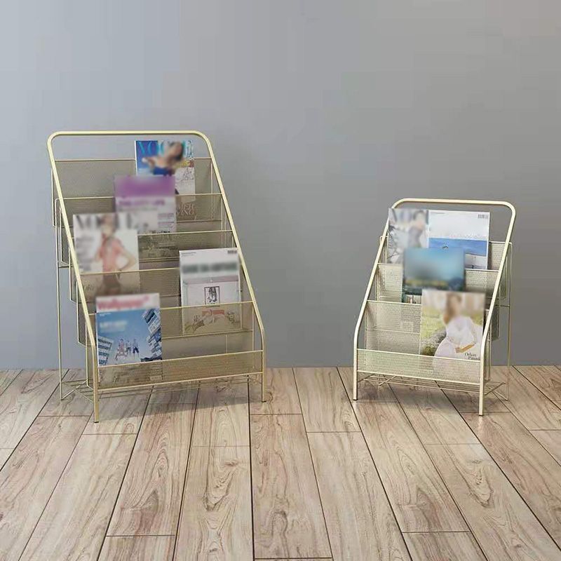 Iron Scandinavian Ladder Bookshelf Vertical Closed Back Bookshelf for Home Clearhalo 'Bookcases' 'furn' 'furn_bookcases' 'Furniture' 'furniture_bookcases' 'kitchen' 'kitchen_bookcases' 'Living Room Furniture' 'Office Furniture' 1200x1200_0050207f-ef97-40dc-8274-97899c2b9f91