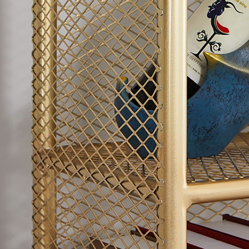 Closed Back Bookcase Glam Style Bookshelf for Home Office and Study Room Clearhalo 'Bookcases' 'furn' 'furn_bookcases' 'Furniture' 'furniture_bookcases' 'kitchen' 'kitchen_bookcases' 'Living Room Furniture' 'Office Furniture' 1200x1200_00532dae-a69a-42fe-a115-746a052eb887