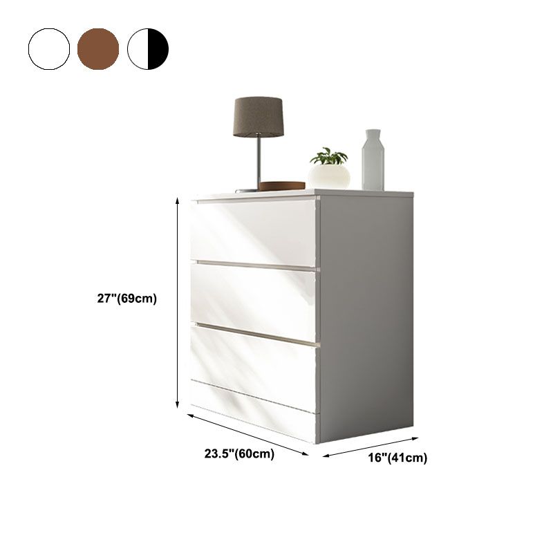 Comò verticale contemporaneo in legno, per camera da letto, per biancheria intima, con cassetto