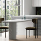 Industrial Style White Bar Table Wood Specialty Top Bistro Table for Living Room Clearhalo 'Bar Furniture' 'Bar Tables' 'bar_tables' 'furn' 'furn_bar_tables' 'Furniture' 'furniture_bar_tables' 'Kitchen & Dining Furniture' 1200x1200_00572f97-cca4-4fcb-ad79-e239cf7300bc