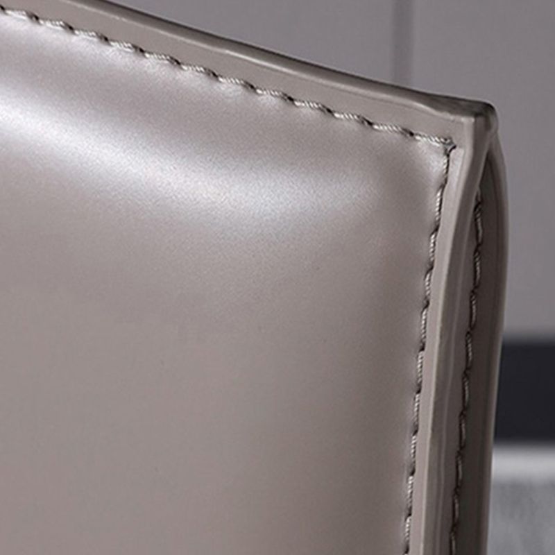 Contemporary Faux Leather Dining Chair Upholstered Dining Arm Chair Clearhalo 'Dining Chairs' 'Dining Tables & Seating' 'dining_chair' 'furn' 'furn_dining_chair' 'Furniture' 'Kitchen & Dining Furniture' 1200x1200_0057f5b0-c125-4a3d-9b07-eda4cf8d647a