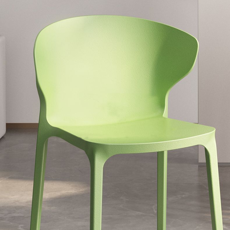 Modern Plastic Indoor-Outdoor Room Side Chair Wingback Chair Clearhalo ' kitchen&dining_furn' 'Dining Chairs' 'Dining Tables & Seating' 'dining_chair' 'furn' 'furn_dining_chair' 'Furniture' 'furniture_dining_chair' 'Kitchen & Dining Furniture' 'kitchen' 1200x1200_0059cfc3-76f0-41c4-bea1-2b4737140d43