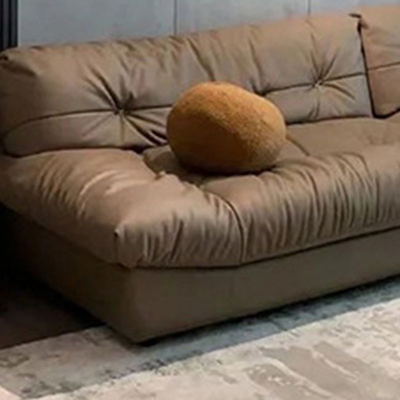 Zeitgenössischer armloser Sofa Tufted Split-Rücken-Wohnzimmersofa