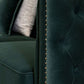 33" Wide Glam Sleeper Sofa Pillow Included Tufted Back Sleeper Sofa