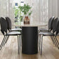 Double Pedestal Dining Table Contemporary Style Dining Room Table for Home Clearhalo ' dining_table' 'Dining Tables & Seating' 'Dining Tables' 'furn' 'furn_dining_table' 'Furniture' 'furniture_dining_table' 'Kitchen & Dining Furniture' 'kitchen&dining_furn' 'kitchen' 'kitchen_dining_table' 1200x1200_005c3899-fe0a-48de-92a0-92332a42257a