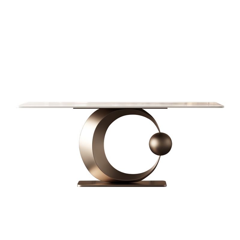 Luxury 1/4/5/7 Pieces Rectangle Dining Set Sintered Stone Dining Table with Leather Chairs Clearhalo 'Dining Room Sets' 'Dining Tables & Seating' 'dining_room_set' 'furn' 'furn_dining_room_set' 'Furniture' 'furniture_dining_room_set' 'Kitchen & Dining Furniture' 'kitchen&dining_furn' 'kitchen' 1200x1200_005ec28b-5281-489c-bee4-936ba27cd34c