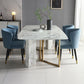 Traditional Luxury Dining Table Rectangle Stone Dining Table with Gold Frame Clearhalo ' dining_table' 'Dining Tables & Seating' 'Dining Tables' 'furn' 'furn_dining_table' 'Furniture' 'furniture_dining_table' 'Kitchen & Dining Furniture' 'kitchen&dining_furn' 'kitchen' 'kitchen_dining_table' 1200x1200_005f78a7-b1db-42fb-824b-4ac24409457f