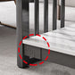 Slate 4 Legs Coffee Table Rectangle Single Coffee Table with Shelf Clearhalo 'Coffee & Accent Tables' 'Coffee Tables' 'coffee_tables' 'furn' 'furn_coffee_tables' 'Furniture' 'Living Room Furniture' 1200x1200_005f93f4-3c7e-4fa0-bea4-e7c306e643f7